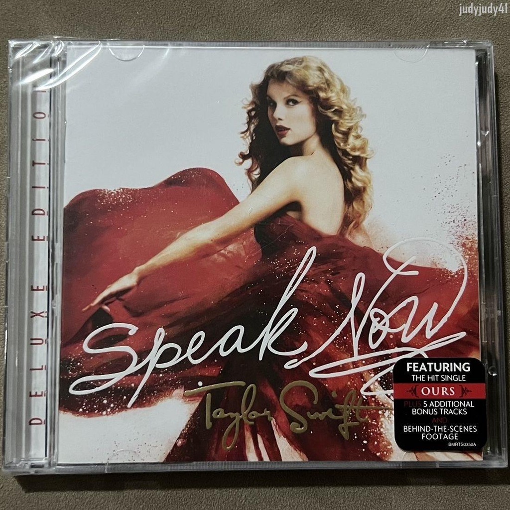 【全新塑封】霉霉 Taylor Swift 泰勒斯威夫特 Speak Now 全新專輯 豪華版2CD【有貓書房】