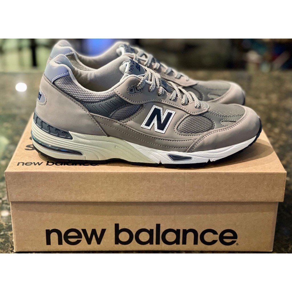 New Balance 991 系列 灰棕色 20周年限定 女 休閒鞋 老爹鞋 M991ANl