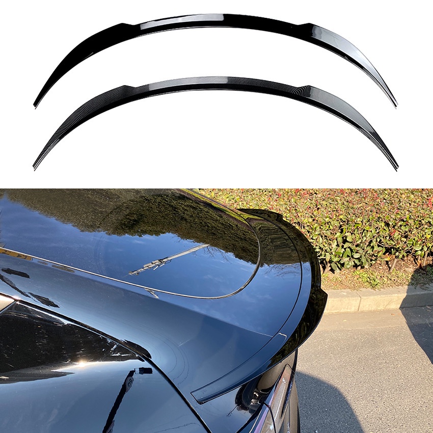 適用Tesla特斯拉 Model Y Max款尾翼定風翼擾流闆外飾改裝
