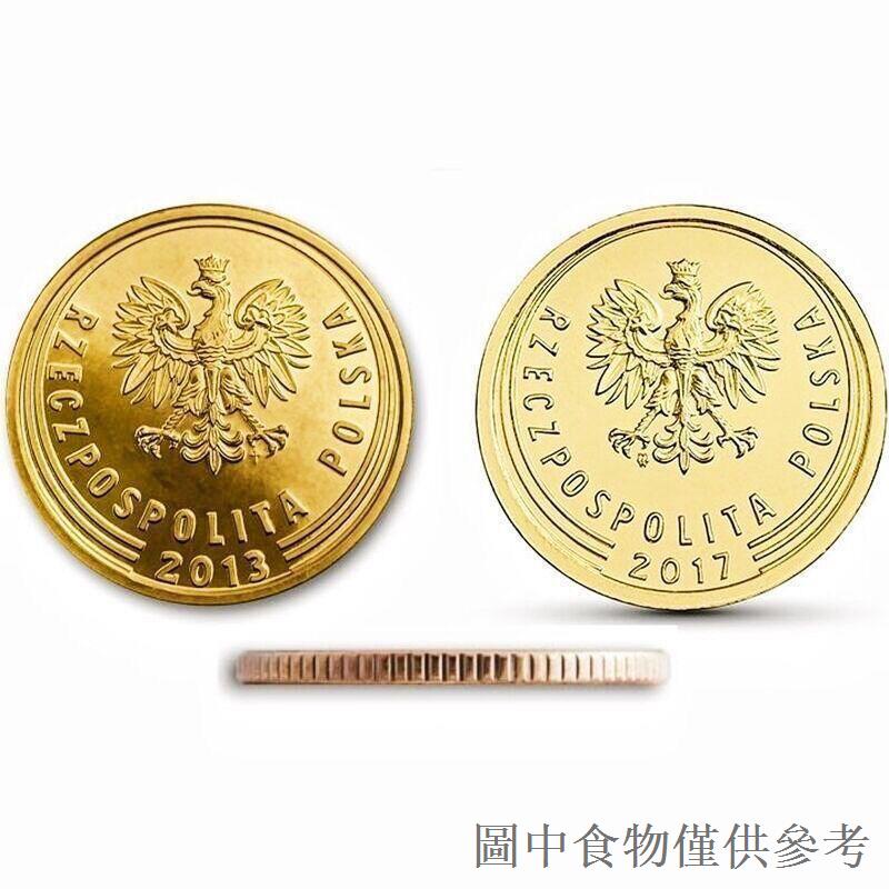 【新品】【100枚銀行原袋】全新真幣波蘭1格羅希硬幣收藏錢幣收藏支持鑑定