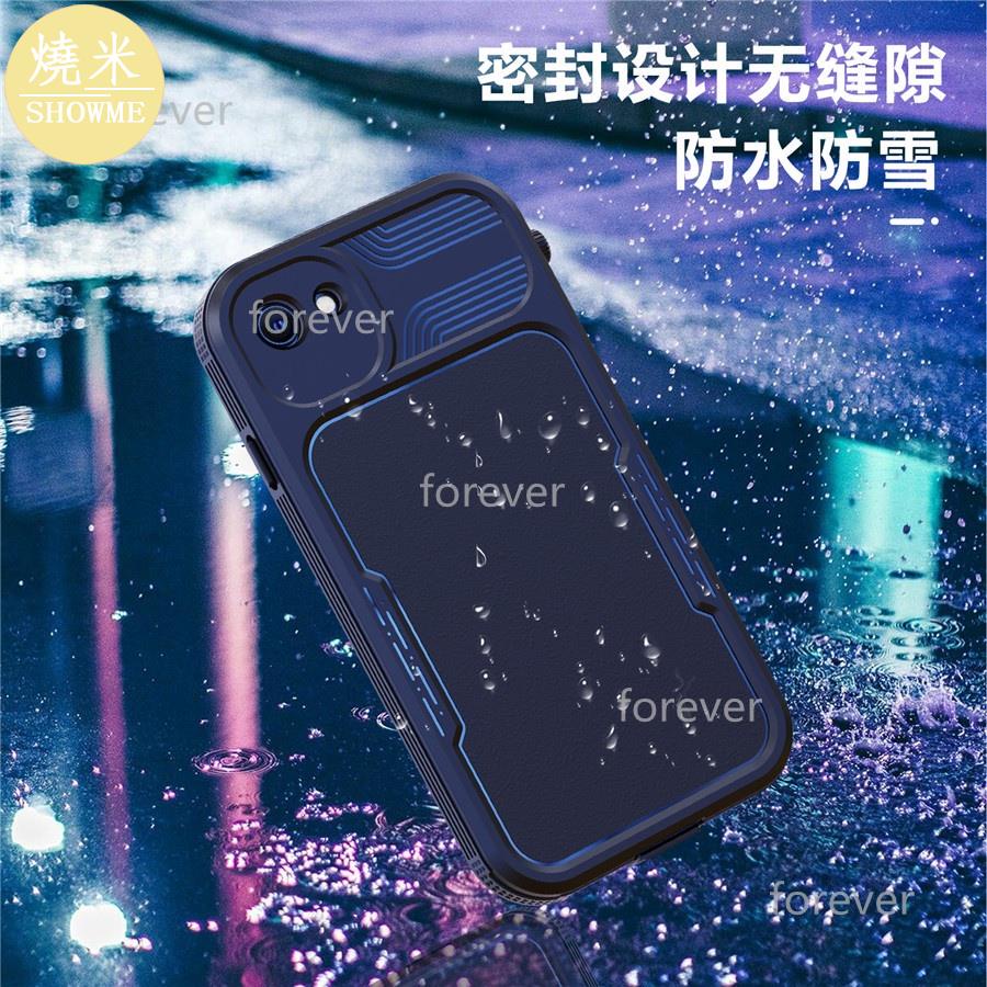SHOWME-夏季戶外防水必備手機殼 適用於iPhone SE 2022防水殼 蘋果se3 iPhone SE 2