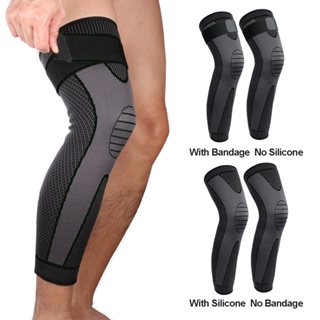 Long Knee Sleeves Knee Guard Compression Knee Pads Men Women
