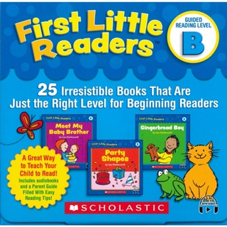 FIRST LITTLE READERS LEVEL B/ 我的第一套小小閱讀文庫 25本小書+QR CODE