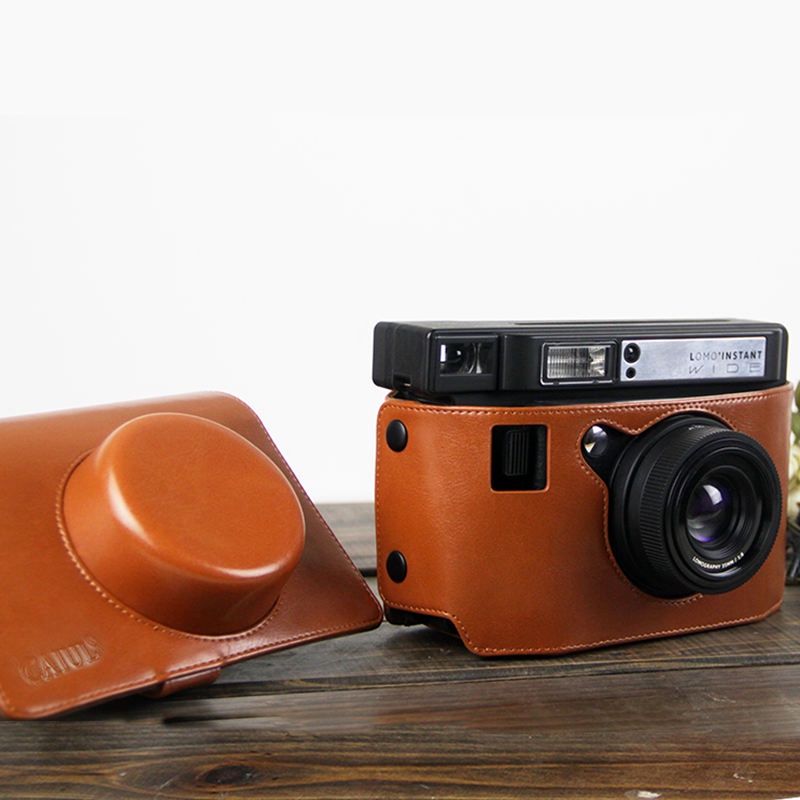 CP值爆表 樂魔Lomo'Instant Wide 寬幅拍立得相機一次成像相機皮包電池相冊