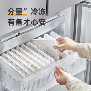 Life STWO【超好用】冰箱收納保鮮盒家用餃子肉類水果蔬菜雞蛋廚房分類整理密封儲物盒