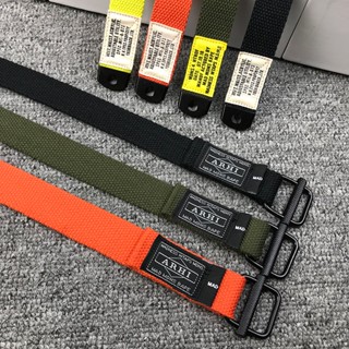 鬆緊腰帶 百搭腰帶 休閒腰帶餘文樂帆佈工裝褲帶牛仔褲腰帶男潮ins百搭女夏季潮牌皮帶年輕人 臺灣熱賣