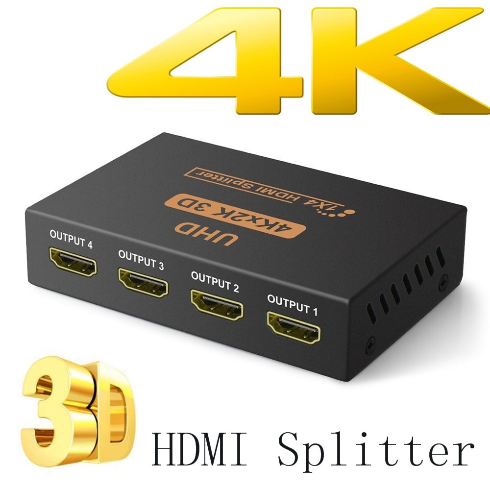 4K HDMI Splitter Full HD 1080p Video HDMI Switch Switcher 1i