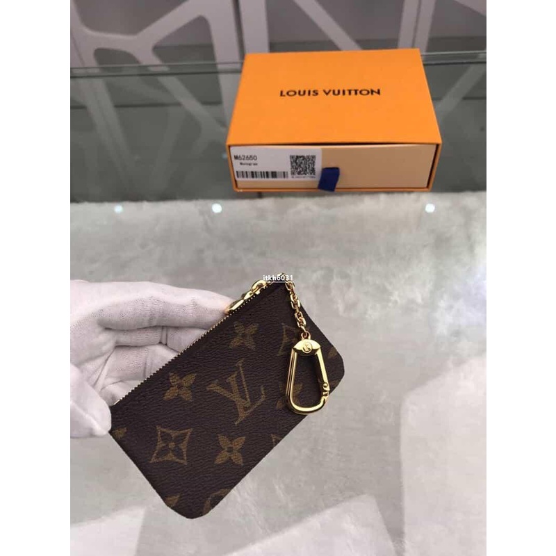 二手Louis Vuitton LV Key Pouch 鑰匙零錢包 M62650 N62658