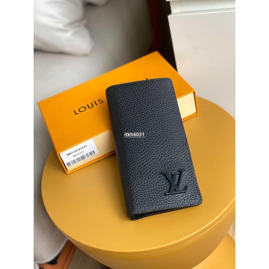 二手Louis Vuitton LV H26 Brazza錢夾 M69980 黑色