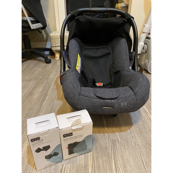 ABC design 安全座椅/嬰兒提籃Risus 尊爵灰 含轉接頭