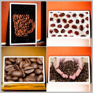 鐵皮畫 [現貨] ☕咖啡豆系列 現代風金屬海報掛畫 臺灣製造本島直出📦 家居 餐廳 車房店面裝飾鐵皮畫