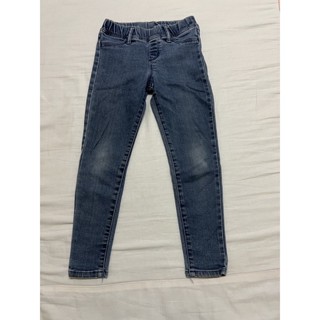 UNIQLO女童伸縮窄管牛仔褲