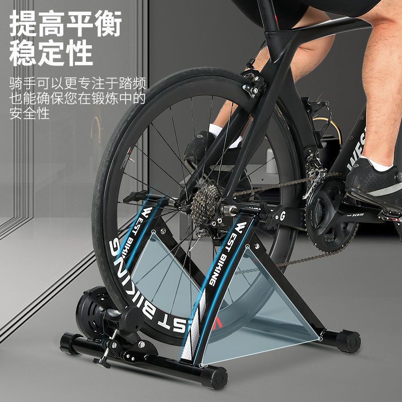 腳踏車支架 西騎者 室內騎行臺公路車山地自行車訓練臺磁阻室內健身訓練架