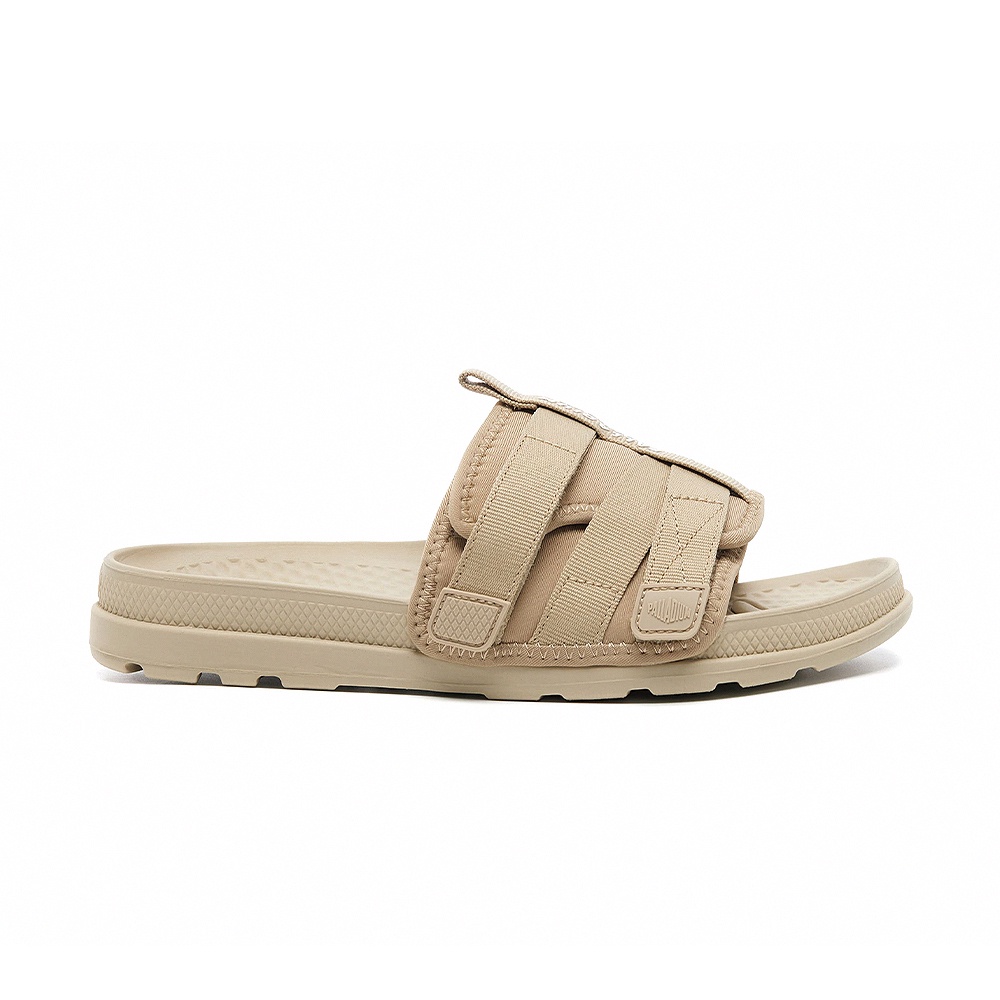 Palladium Solea Slide Velcro 男女 奶茶 潛水布 涼拖鞋 79032-271