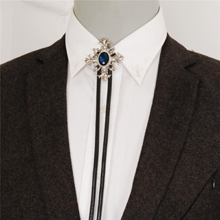 新品熱賣 領帶 領結 牛仔襯衫領結 領繩 項鍊 領繩 男士領結