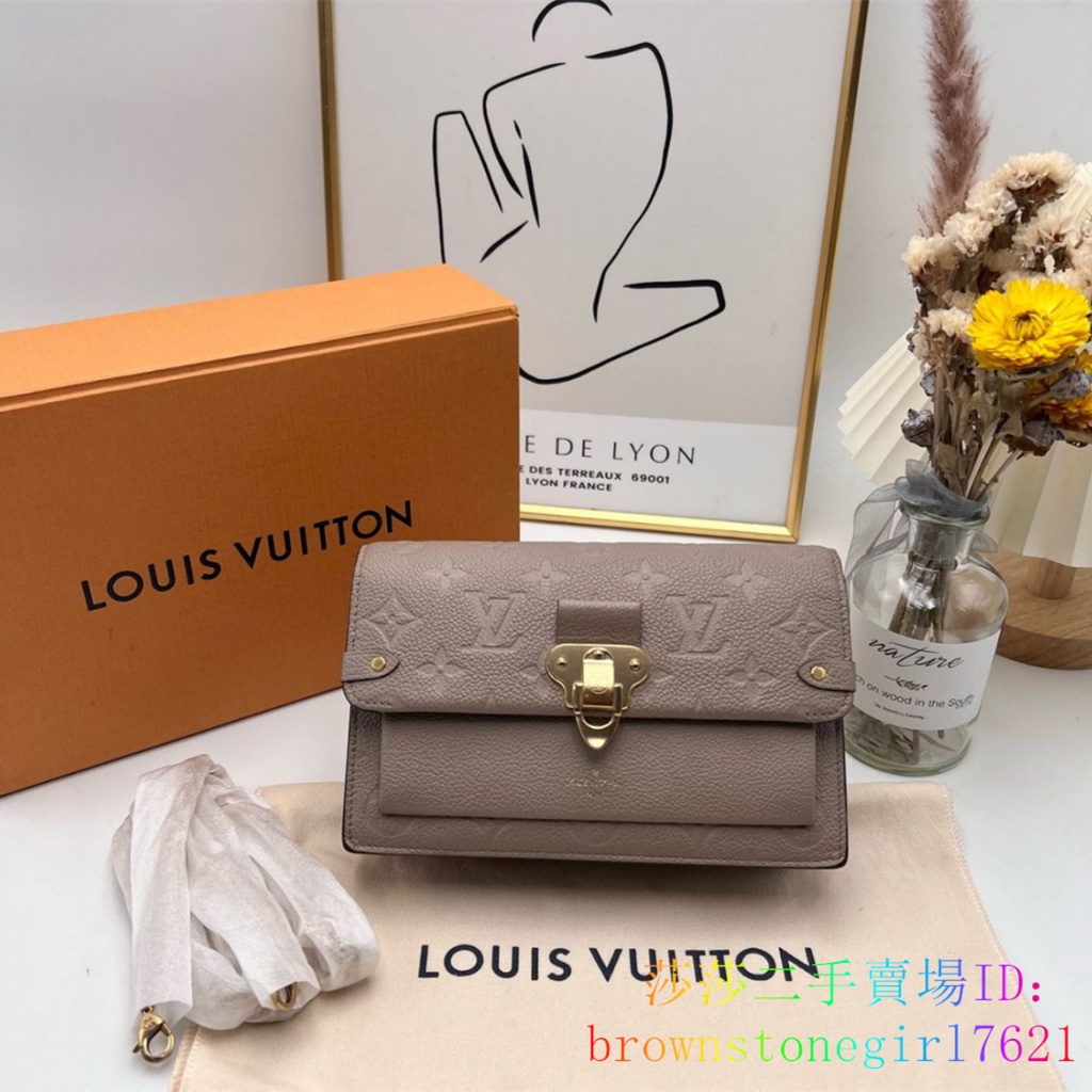 M68697 Louis Vuitton Félicie Pochette-Tourterelle Beige