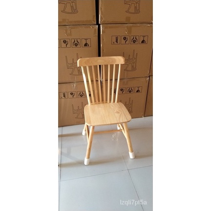 溫莎椅 橡膠木溫莎椅 北歐實木餐椅 休閒咖啡廳靠背 傢用餐廳椅子 現代