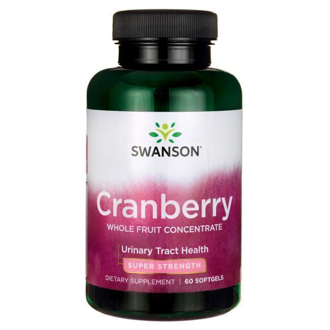 【Swanson】免運 蔓越莓 Super Strength Cranberry 12倍強力蔓越莓 60粒