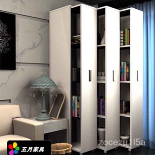 優品✨定製移動 書櫃書架 推拉隱形書櫃 組閤櫃 書櫥 防塵收納櫃 置物架子