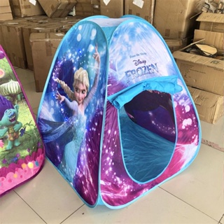 外貿款兒童室內帳篷玩具屋免安裝遊戲三角帳篷