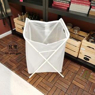 臺中店📌髒衣籃 IKEA宜家JALL加爾洗衣籃家用放髒衣服髒衣籃 收納筐 衛生間置物架簍📌低價