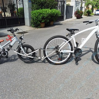 &link baby 兒童拖車親子自行車一拖二半掛自行車兒童自行車#有口皆碑06