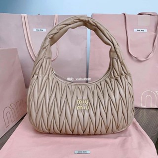 二手繆繆miumiu小羊皮Wander手袋5BC108
