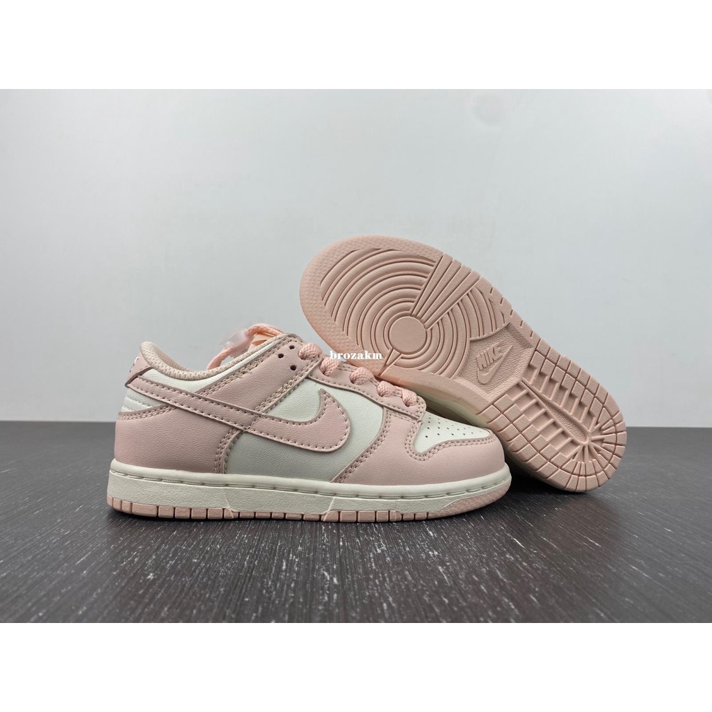 NIKE DUNK LOW SP ORANGE PEARL (PS) 粉白色 女神 滑板鞋