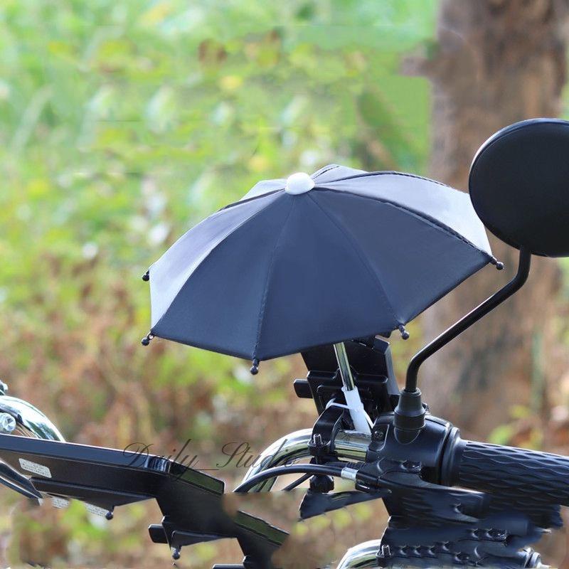 戶外熱賣✨手機小雨傘 手機遮陽 機車小雨傘 騎行手機支架防水小傘 手機架雨傘 手機遮陽傘 手機架遮陽 手機架遮雨 手機雨