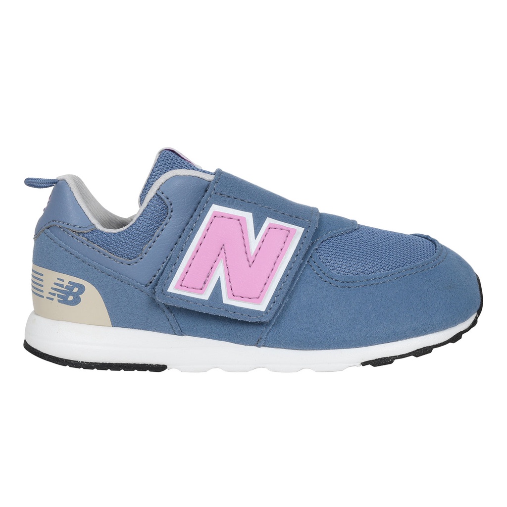 NEW BALANCE 男小童休閒運動鞋-WIDE( 574系列 N字鞋 寬楦「NW574SGK」 靛藍紫白
