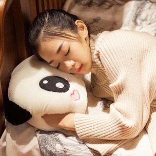 促銷限時下殺✨卡通暖手抱枕 可愛娃娃 二閤一毛絨玩具 辦公室靠枕 午睡枕趴枕 插手暖手捂玩偶 安撫娃娃 玩偶抱枕