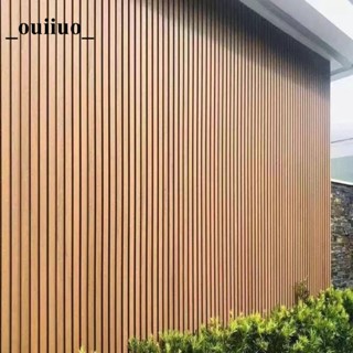 ❤免運❤塑木長城板凹凸形格柵板木塑護墻板室內陽臺吊頂戶外防腐圍欄扣板江山如畫優選