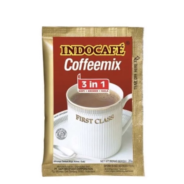 印尼 三合一咖啡 Indocafe Coffemix 3 in 1