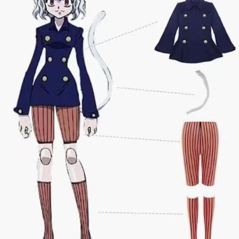🎀cos磚家🎀全職獵人尼飛比特cos服裝貓女尼飛彼多cosplay動漫同人制服cosplay服裝