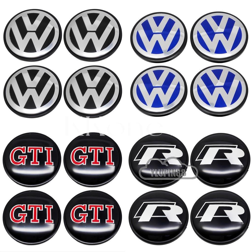 ◤KKone◢福斯汽車輪圈蓋 輪框中心蓋 輪轂蓋 Volkswagen VW Golf gti Passat Polo