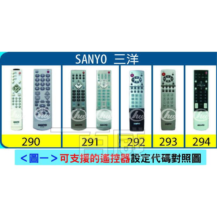 [百威電子]新款 適用品牌: SANYO 三洋 電視多功能記憶型萬用遙控器 液晶電視 電漿電視 LED電視