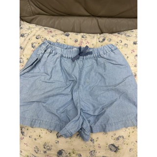 uniqlo 女童牛仔短褲 125-135cm