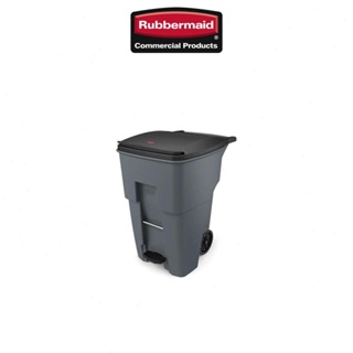 Rubbermaid 樂柏美 BRUTE腳踏式可推垃圾桶 360L