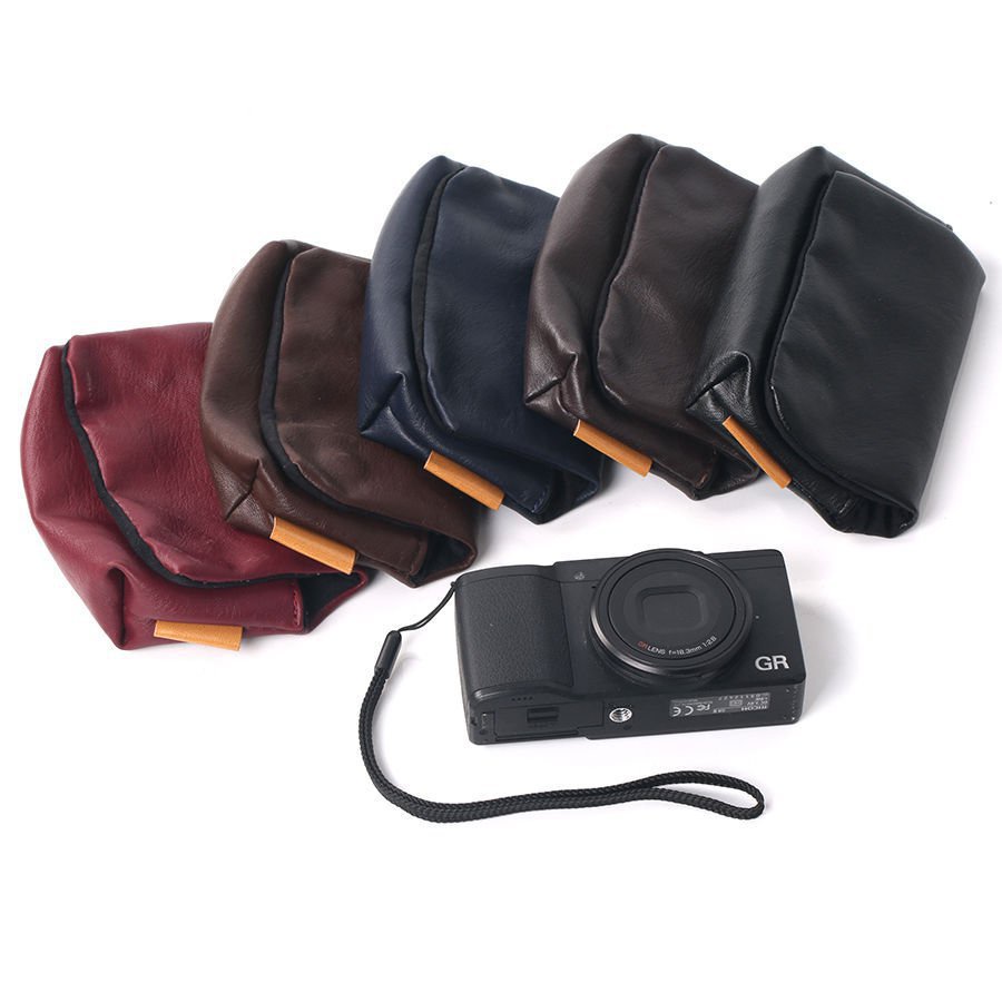 【優選】背包客適用於理光GR索尼黑卡RX100係列輕便相機包佳能G9X數碼手包 UVSN