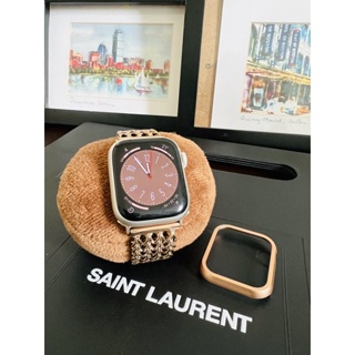 現貨 不鏽鋼 編織 Apple蘋果 iwatch 錶帶 錶框