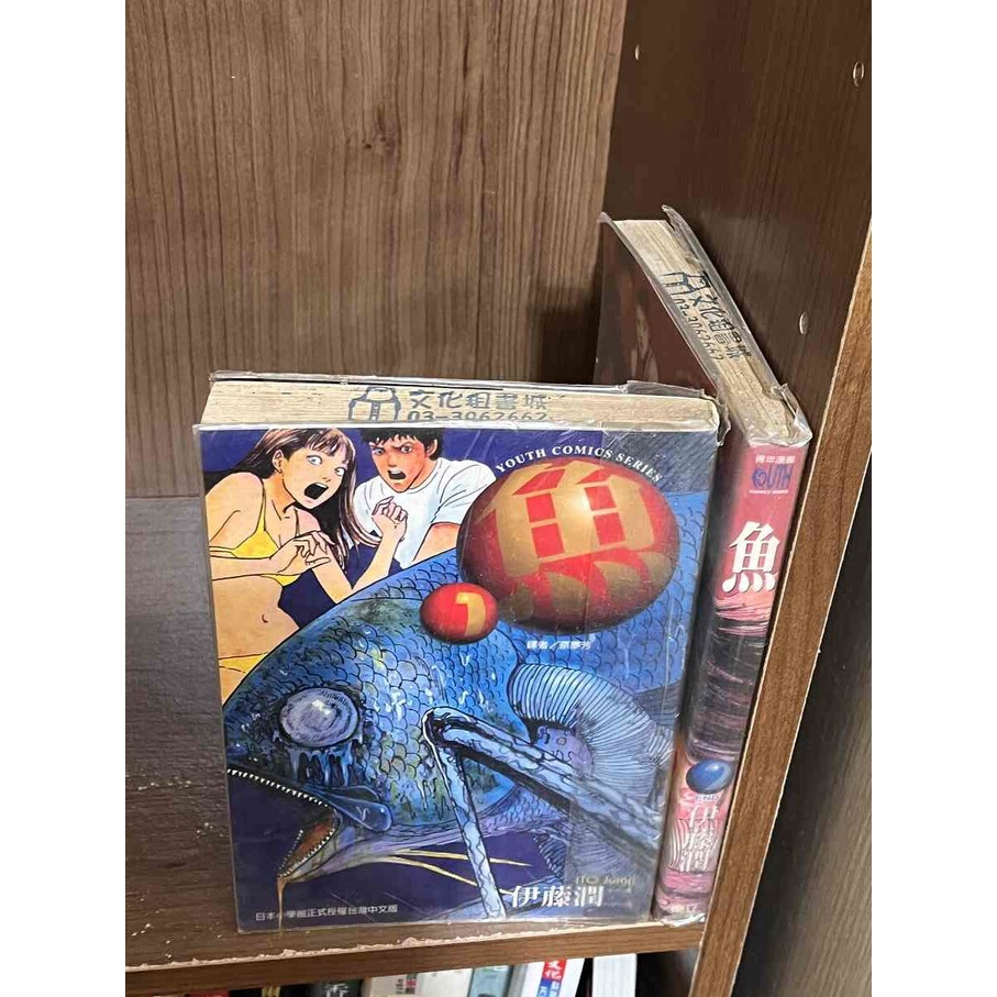 【大衛360免運】【7成新】漫畫 魚 1-2冊完 合售_伊藤潤二 #首刷 #無釘 #有章 【MD1007】