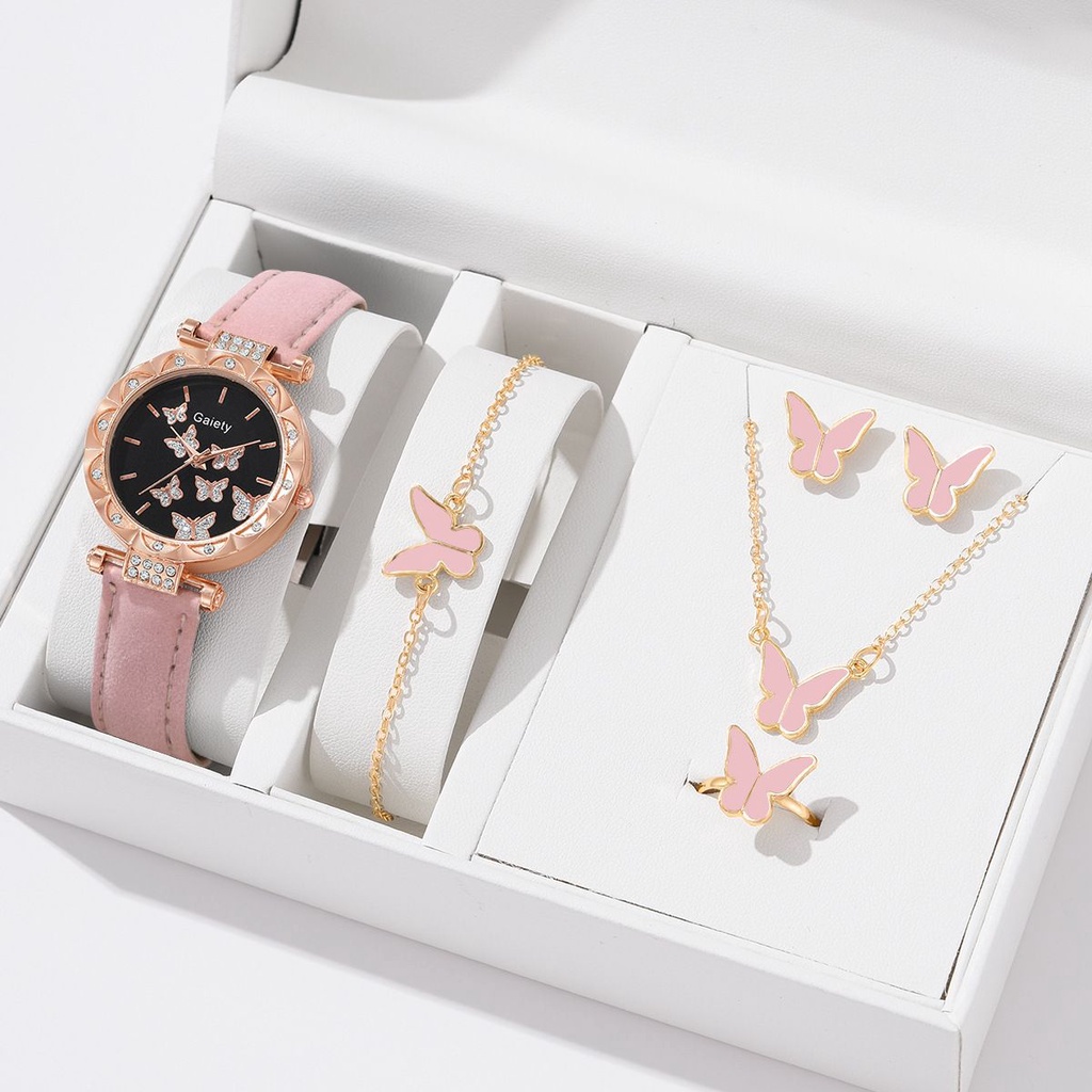 裝飾手錶😄2023新款女士時尚手表鏈高顏值手鏈禮盒套裝送女朋友閨蜜禮物大全