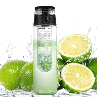 800ML Fruit Infusing Infuser Water Sports Lemon Juice Bottle