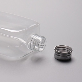 優選/下殺 網紅麥吉瓶一次性pet奶茶瓶扁方瓶250毫升瓶子果汁飲料瓶透明小口