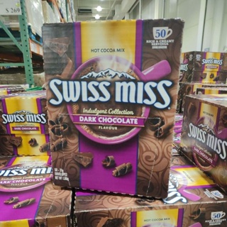 好市多代購 Swiss Miss 黑巧克力 香醇巧克力即溶可可粉 swissmiss (31g*50入) #97494