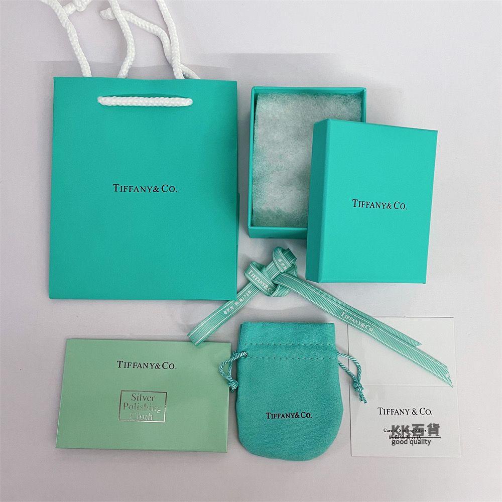 🍀KK百貨🍀首飾收納盒 適用於Tiffany蒂芙尼藍首飾盒 微笑項鏈手鏈戒指手鐲耳釘