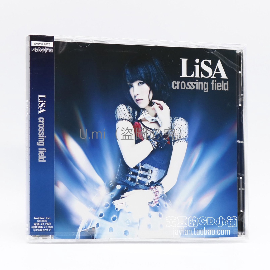 LiSA crossing field 刀劍神域OP 通常盤 CD 全款計銷量 U.mi