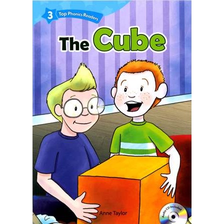 &lt;麗文校園購&gt;Top Phonics Readers (3) The Cube with Audio CD/1片 9781946452757