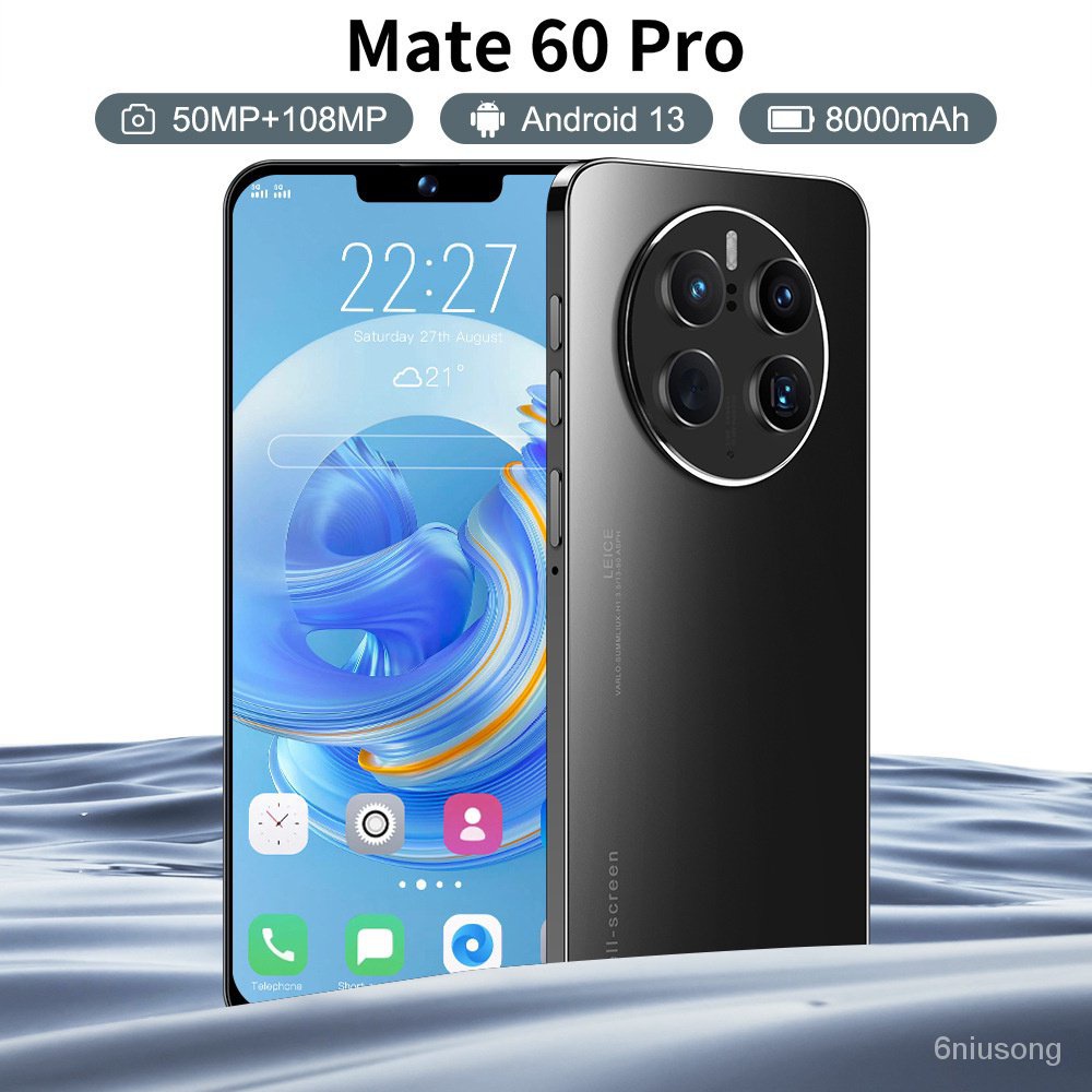 全新手機 Mate60 Pro 6.8吋 指紋解鎖 type-c 4G 安卓系統 8 128G 平價手機