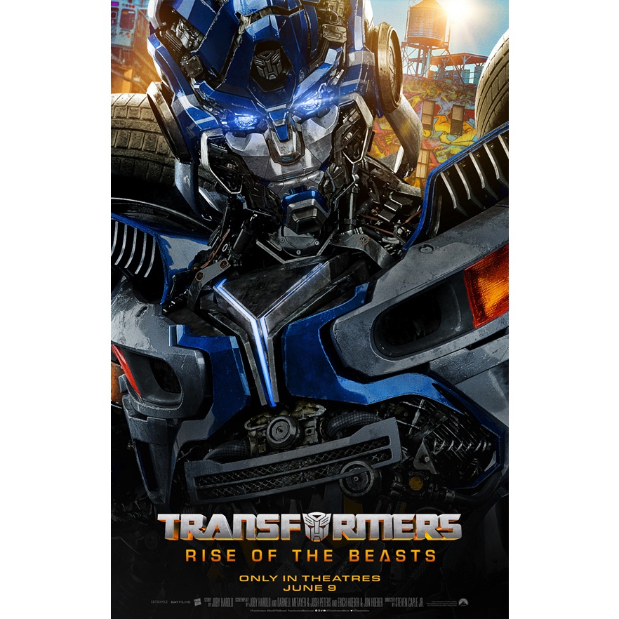 變形金剛：萬獸崛起 A3+A2 A4 電影海報多款 Transformers: Rise of the Beasts